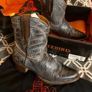 FreeBird leather boots size 10